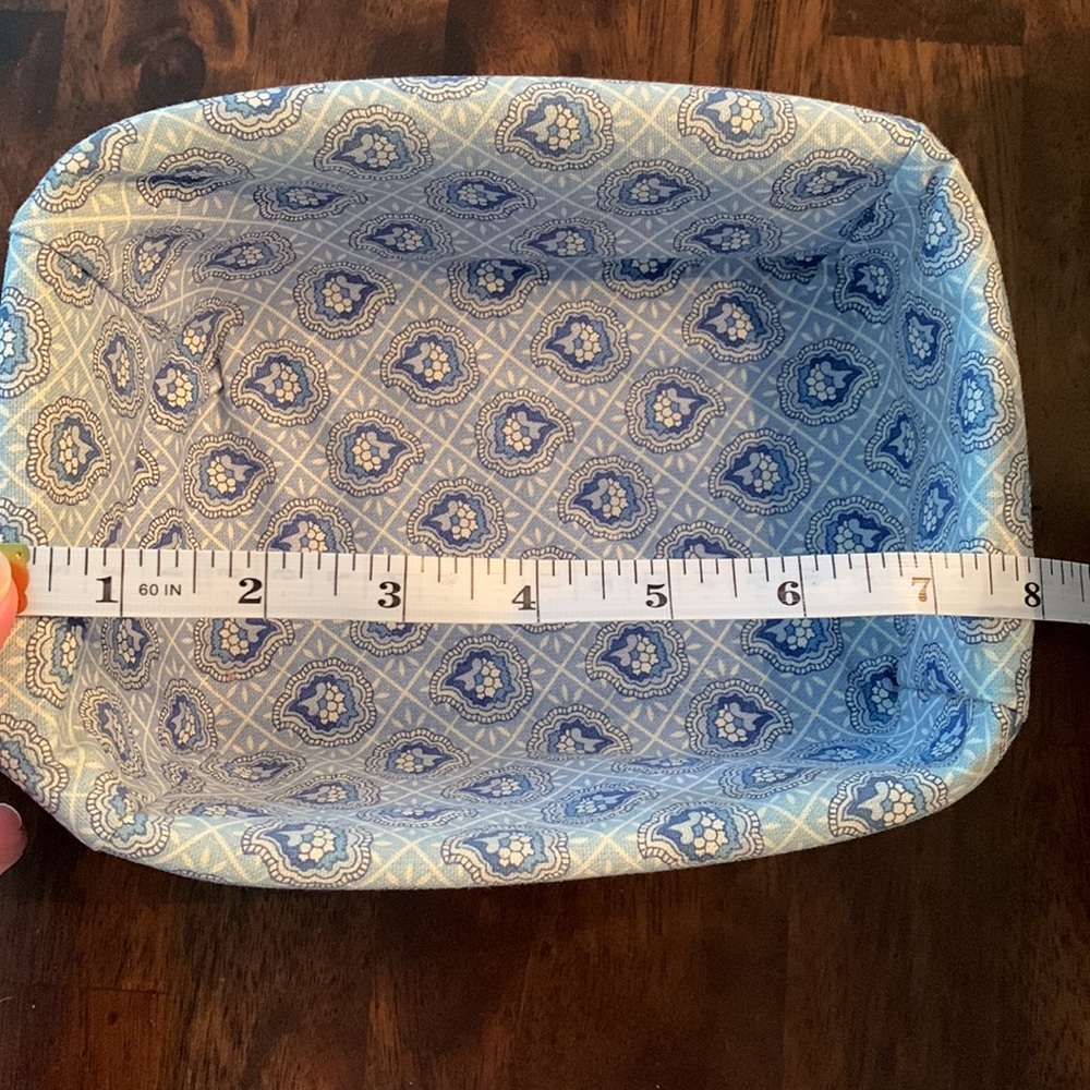 2000 Longaberger Note Pal Basket and fabric liner, excellent condition - Picture 3 of 9